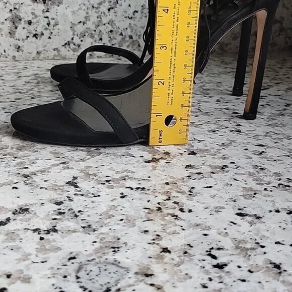 Stuart Weitzman LoveFringe heels US sz 9.5 - Picture 8 of 11